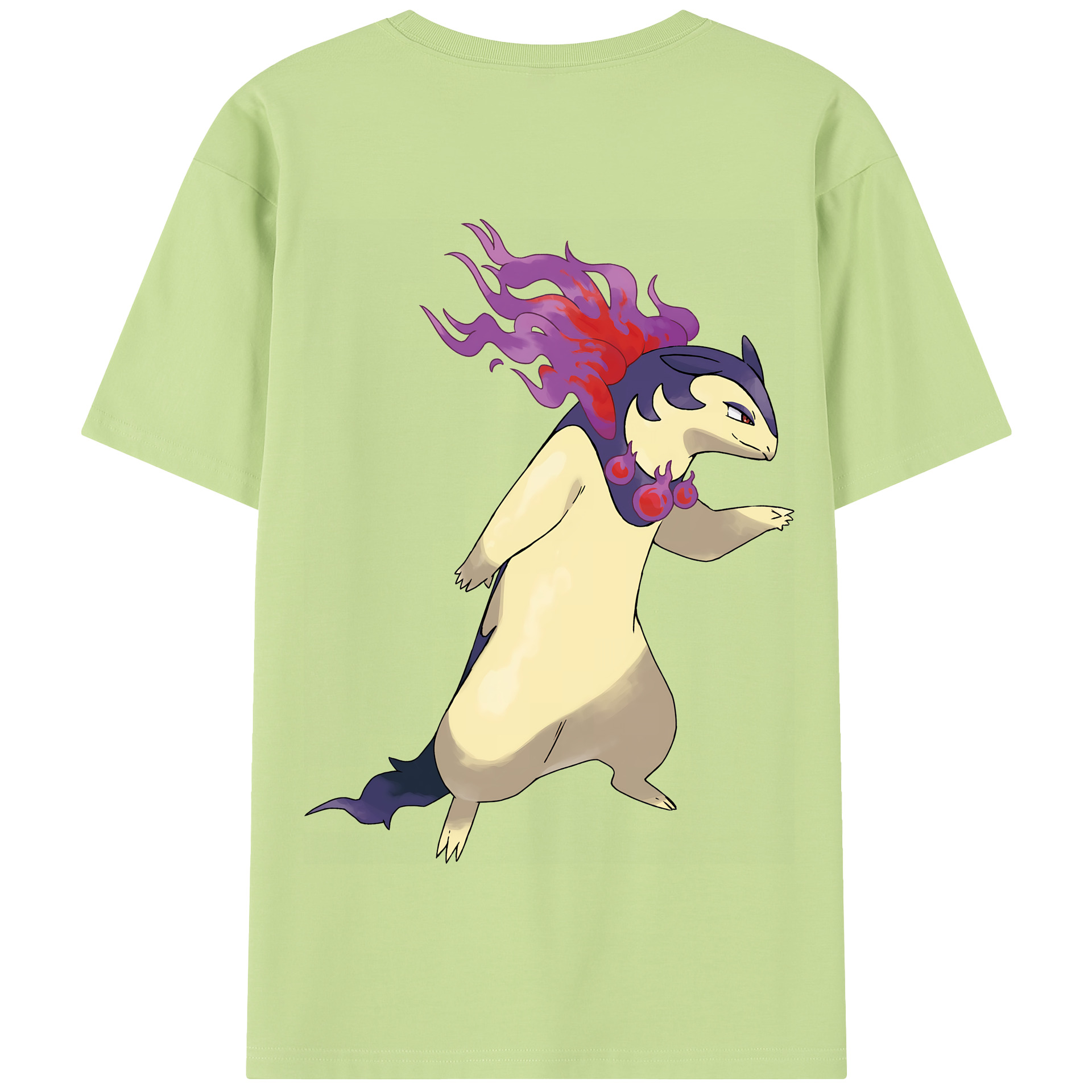 （画像用） ポケットモンスター Pokémon 綿100％半袖Tシャツ（背面プリント）